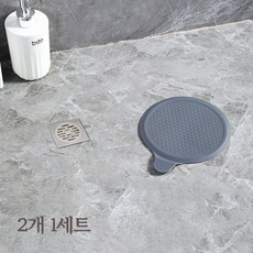 Paradoma 냄새차단 하수구 트랩 하수구 악취 벌레차단 실리콘 덮개, 블루+흰색 덮개