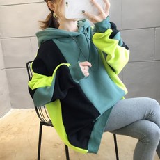 기모 후드 티셔츠 루즈핏 빅사이즈 맨투맨M12