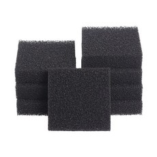 Juwel Standard/Biofflow 6.0/L과 호환 가능한 활성 탄소 필터 스폰지, 01 Pack of 6