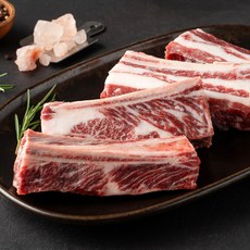 한우 1등급 우대갈비 1kg 캠핑 알찬구성, 1개