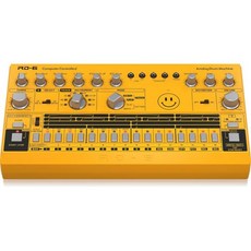 Behringer 베링거 RD-6-AM 아날로그 드럼 머신 노란색, 1개