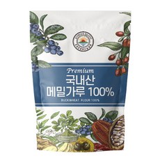 해나식품 메밀 가루 분말 국내산, 메밀가루500g x1개, 500g, 1개