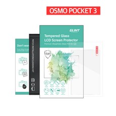 GC 글린트 OSMO POCKET3 DJI 오즈모 포켓3 강화유리 액정보호필름, 1세트, 1개