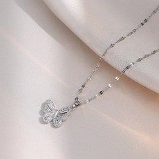라운드 하트 스퀘어 지르콘 쥬얼리 세트스테인레스 스틸 펜던트목걸이 귀걸이여성용 선물