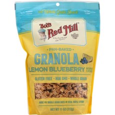 Bobs Red Mill 그래놀라 레몬 블루베리 312g 2팩