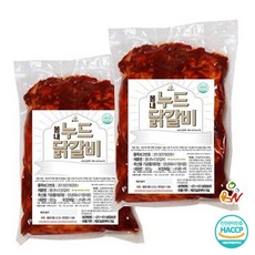 기타 봄내누드닭갈비 800g 2팩, 2개