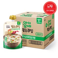 아이꼬야 맘스쿠킹 레토르트 이유식, 10개, 100g, 소고기 순두부전골 진밥 - 아이꼬야이유식