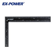 이엑스파워 직각자 도장타입 200x300mm 카본 재질 ECS-2030B, 1개