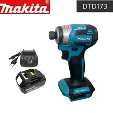 임펙드릴 임팩드라이버 충전드릴 전동 Makita 무선 스크루 DTD173 전기 도구 Ce, 5.No battery  미국, 1세트