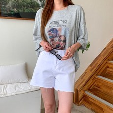 빈티지체크코튼부티