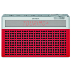 제네바 투어링 S 플러스 블루투스 스피커 라디오 포함 블랙 화이트 레드, 02 빨간