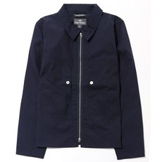 [국내 안심배송] NIGEL CABOURN 나이젤카본 23 Cotton Nylon Zip-up Shirt Jacket (NCOS-SS23-S-1 NAVY) (코튼 나일론 집업 자켓