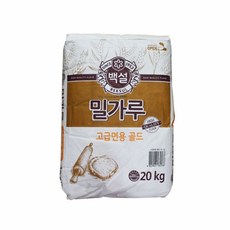 CJ 백설 고급면용 골드 밀가루 20kg