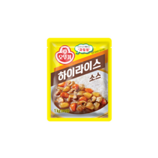 오뚜기 하이라이스 소스, 1kg, 10개