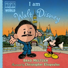 (영문도서) I Am Walt Disney Hardcover, Dial Books, English, 9780735228757