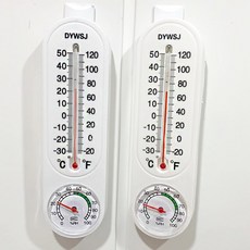 집템연구소 벽걸이 온도습도계 아날로그 온습도계 실내습도