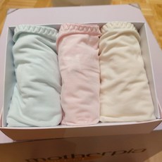 마더피아 와코루 신제품 임부 배덮는 팬티 만삭용 RPT0011S 3매 한셋트 칼라 랜덤