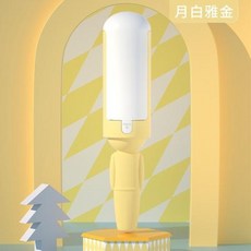 반려동물 털 제거기 동물 접착 털 제거 브러시 개와 고양이 솜털 먼지 캐처 털 및 린트 방지 브러시 고양이 액세서리, 3)YELLOW
