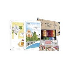이노플리아 새 크레파스봉봉 아티스트 에디션 SET 튜토리얼북+컬러링북+오일파스텔, One color | One Size@1