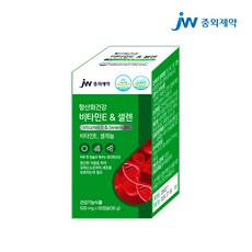 JW중외제약 항산화건강 비타민E & 셀렌 셀레늄 60정