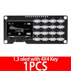 아두이노용 OLED 디스플레이 화면 모듈 SSD 06 SSD 3 5 4x4 키보드 6P 단추 디스플레이 0.96 인치 .3 인치, 1pcs 1.3 4X4 Key, 1개