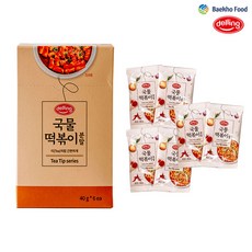 델링 간편요리 국물떡볶이 분말소스 40gx6ea양념소스떡복이소스, 6개, 40g