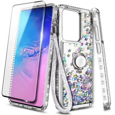 [관부가세포함] 삼성 갤럭시 S20 울트라 5G 커버용 글리터 케이스 스크린 프로텍터 NGBSAMS10/PL