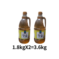 청정원 맛술, 1.8L, 10개