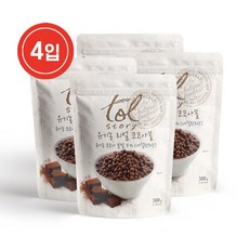 톨스토리 유기농 리얼 코코아볼 4입, 300g, 4개 - 오그레