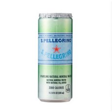 산펠레그리노 탄산수 플레인 캔, 330ml, 23개