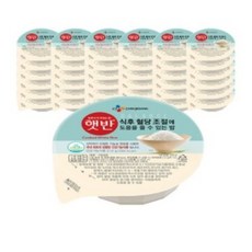 햇반 식후 혈당조절에 도움을 줄 수 있는 밥, 210g, 21개