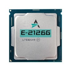 Xeon E 프로세서 E-2126G CPU 3.3GHz 12MB 80W 6 코어 스레드 LGA1151 서버 마더보드 C240 칩셋 1151, 한개옵션0