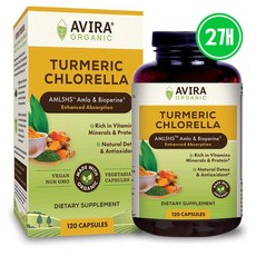 aviraorganic강황클로렐라커큐민비타민