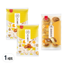 삼립 간식 미니 약과 2봉 + 참참만쥬 1봉, 1세트, 600g