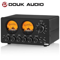 Douk Audio EQ5 PRO 블루투스 5 밴드 프리앰프 이퀄라이저 스피커 및 앰프용 AUX 아날로그 오디오 프로세