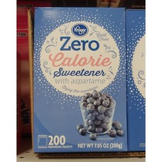 크로거 Kroger Aspartame 아스파탐 감미료 4개, 1개
