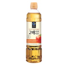 청정원 2배 사과식초, 900ml, 1개 900ml, 1개