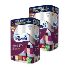 잘풀리는집 궁 3겹 30M 30롤 X 2팩, 2개