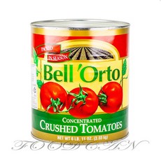 벨오또 콘센트레이티드 크러쉬드 토마토 3.03kg 토마토홀 페이스트, 1개