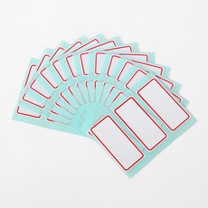 [혜명상점] 일반견출지 네임인덱스 12P세트