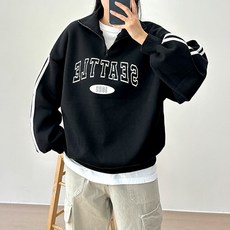 걸즈팩토리 여성용 투줄애반집업 기모맨투맨티셔츠 국내제작