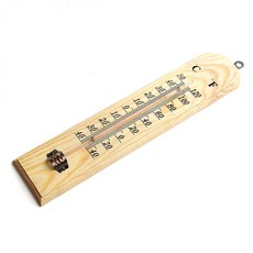 벽걸이나무 [2개묶음] 벽걸이 습도계 온도계 나무 JWB8C08C, 1개, 1개