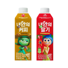 서울우유 내 안의 진짜 커피18개 + 딸기18개, 내 안의 진짜 커피18개 + 딸기18개 (280ml), 280ml