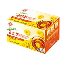 오뚜기 국화향기국화차 0.4g x 20티백, 9개, 8g, 20개입