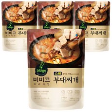 비비고 스팸 부대찌개, 460g, 4개