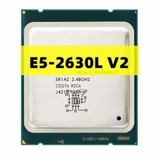 제온 프로세서 E5 2630L V2 CPU 2.4GHz 60W LGA2011 식스 코어 서버 프로세서 e5-2630L V2 E5-2630LV2