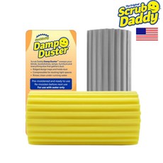 Scrup Daddy Damp Duster 스크럽 대디 더스트 먼지 먹는 스펀지 옐로우, 노랑, 1개