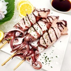  건강의정석 자연산 생물 급냉 초코 한치, 2) 국내산 초코 한치 1kg내외(5~7미) 2팩, 2개 