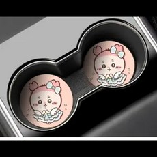 미니어처 랜덤박스 가챠 파우치 먼작귀 인형 미니소 치이카와 물컵 매트 하치웨어 가정용 화상 방지 자동차 인테리어 액세서리 보관 수조 미끄럼 2 개, [01] 7CM, [32] 2pcs-A32