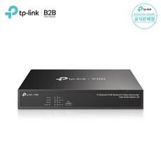 TP-LINK w 티피링크 TP-LINK VIGI NVR1004H-4P (하드미포함) /네트워크 비디오 녹화기, 상세페이지 참조, 1개 - nvr1004h